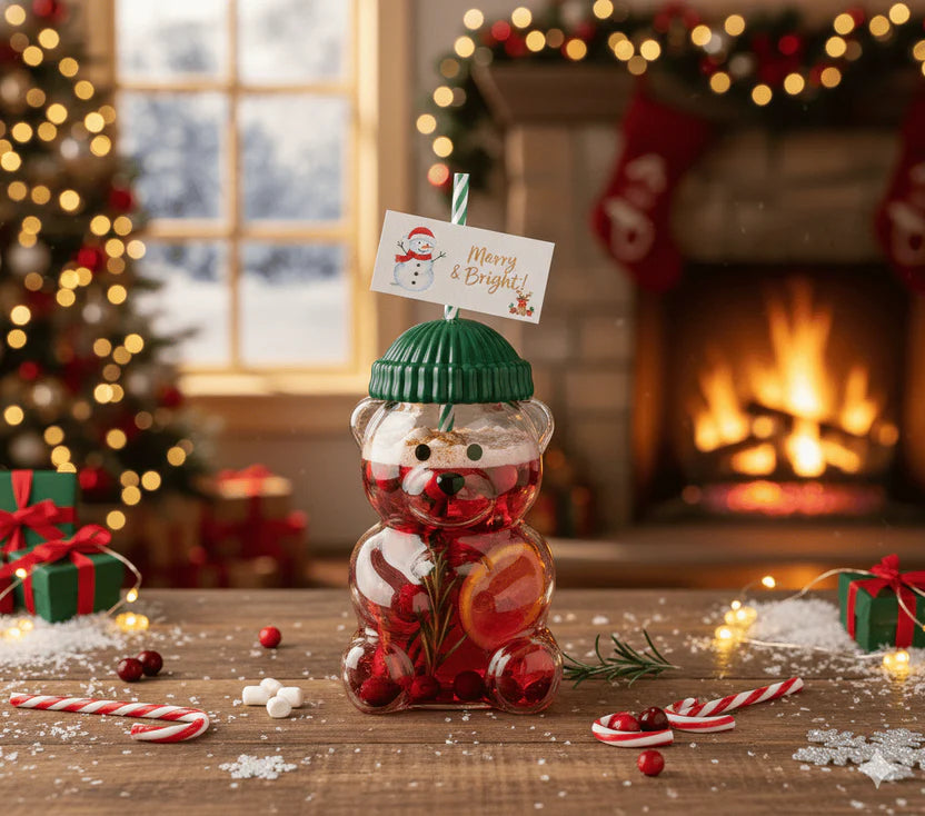 🔥Hot Sale🌟Starbucks Bearista Cup, Viral GlassBear Collector Cup, Limited Edition2025 🐻✨