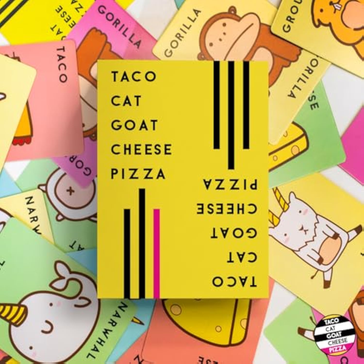 Taco Cat Goat Cheese Pizza Wildly Entertaining Card Game for Family and Group Game Night