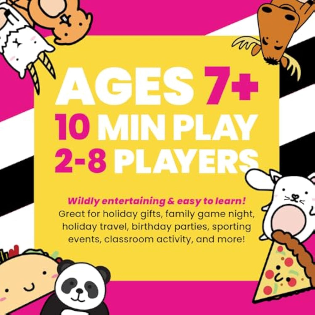 Taco Cat Goat Cheese Pizza Wildly Entertaining Card Game for Family and Group Game Night