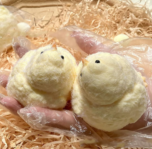 ❤️Handmade Ultra Soft Furry Chick Toy